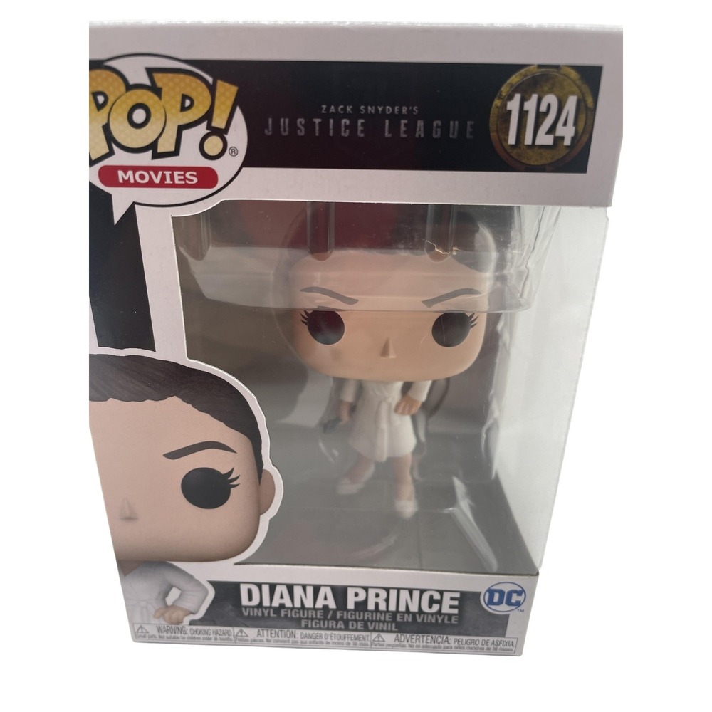 Funko Pop Zack Snyders Justice League‎ Diana Prince 1124 Vinyl Figure Multicolor